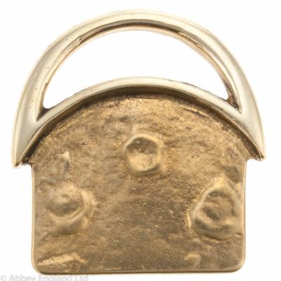 PAD END CRESCENT BRASS  SHIRE 3.1/2"