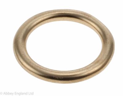 HARNESS RINGS NP BRIGHT  13/8"  35mm