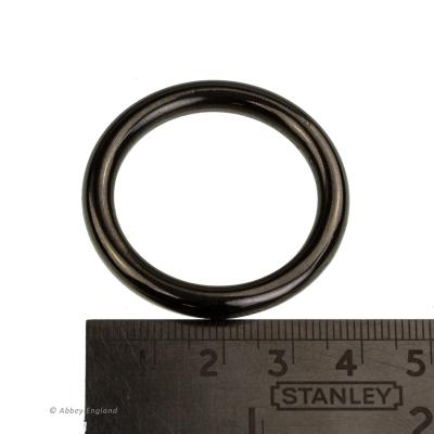 STANDARD MARTINGALE RING  S/S  11/8"  30mm