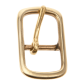 WHOLE WIRE BUCKLE BRASS  1/4"  6mm