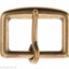 BRIDLE BUCKLE SQUARE NP / BRASS HEAVY  11/4"  32mm