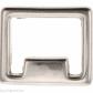 STOP SQUARE NP/BR  3/4" x 1"  20mm  x 25mm
